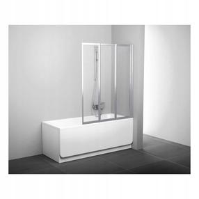 Vonios sienelė Ravak VS3 115 795S0100Z1, 114.6 cm x 140 cm, balta sp./matinis