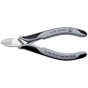 Резак для электромеханики Knipex 77 02 130 ESD, 130 мм