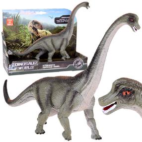 Žaislinė figūrėlė Dinosaur World Brachiozaur, 7 cm, pilka sp.