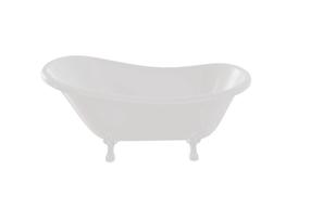 Vann, teisaldatav Besco Otylia, 170 cm x 77 cm x 71 cm, ovaalne, valge v.