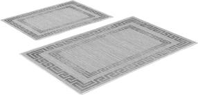 Vonios kilimėlių rinkinys Foutastic 299ANR1561, įvairių spalvų, 150 cm x 60 cm