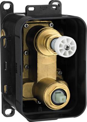 Varjatud segistikarp Deante Box, G1/2", must v.