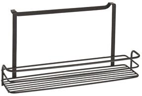 Pakabinamas krepšelis Metaltex Origin Lava, 34 cm x 17 cm x 11 cm, juoda sp.