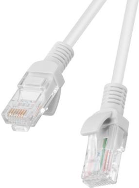 Tīkla kabelis Lanberg CAT.5E UTP 10-Pack PCU5-20CC-0300-S RJ-45, RJ-45, 3 m, balta krās.