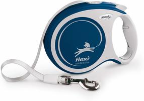 Автоматический поводок Flexi Comfort Plus, синий цв., L