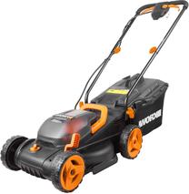 Akumuliatorinė vejapjovė Worx WG779E, 34 cm