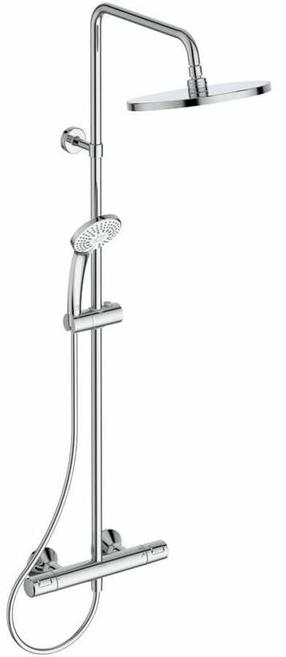 Душевой набор с термостатическим смесителем Ideal Standard Ceratherm T25, хромовый цв.