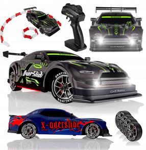 Pадиоуправляемый легкий автомобиль Overmax X-Overslide, 1:16, синий цв./черный цв.