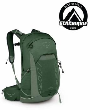 Tūristu mugursoma Osprey Talon 22 O/S, zaļa krās., 22 l