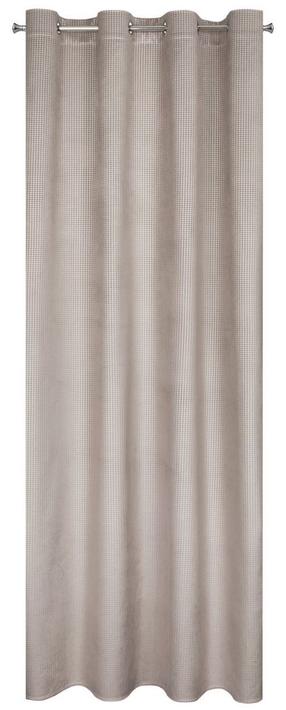 Naktinė užuolaida ZKED-03, smėlio sp., 140 cm x 250 cm