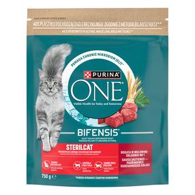 Kuiv kassitoit Purina Adult Cat, veiseliha, 0.750 kg