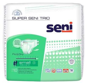 Sauskelnės Seni Super Trio, Small, 10 vnt.