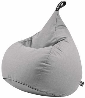 Sėdmaišis SoSoft Drop L Scandi, blyški pilka sp., 160 l
