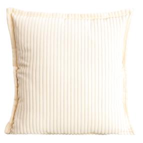 Dekoratyvinės pagalvėlės užvalkalas Homla Samt 749018, ecru, 45 cm x 45 cm