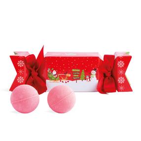 Vonios bombų rinkinys IDC Institute Christmas, 140 g