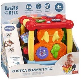 Развивающий кубик VTech Babies And The Bear 61983, многоцветный