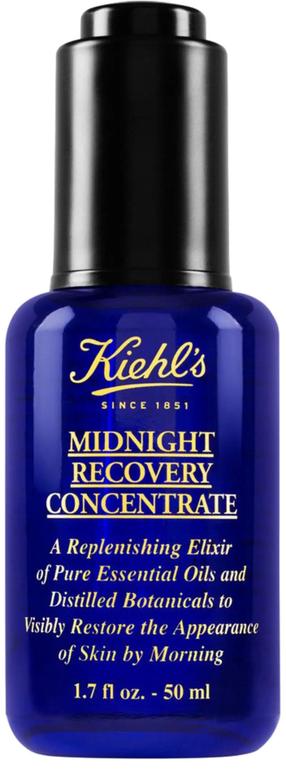 Veido aliejus Kiehl's Midnight Recovery Concentrate, 50 ml