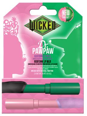 Lūpu balzams, komplekts Dr. Paw Paw Wicked Bewitching & Glistening, 6 g