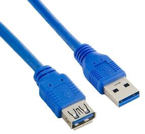 Vads Akyga AK-USB-10 USB 3.0 A male, USB 3.0 A female, 1.8 m, zila krās.