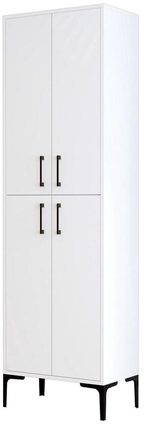 Spinta Kalune Design Berlin A 845HCT3924, balta sp., 60 cm x 35 cm x 200 cm