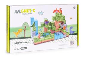 Магнитный конструктор Building Cubes, 114 шт., многоцветный