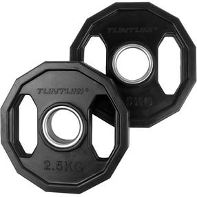 Ketasraskused Tunturi Olympic Rubber, 2 x 2.5 kg