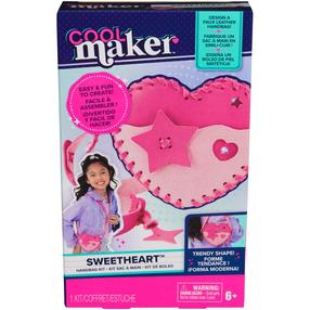 Tekstila figūru gatavošanas komplekts, soma Spin Master Cool Maker Sweetheart, rozā krās.