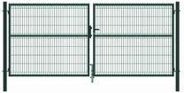 Vartai segmentiniu užpildu Garden Center, 400 cm x 173 cm, žalia sp.