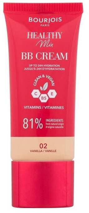 BB krēms Bourjois Paris Healthy Mix, vaniļas krās., 2, 30 ml