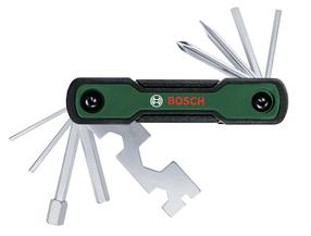 Daugiafunkcis įrankis Bosch 13In1, plastikas/plienas, sidabro sp./žalia sp.