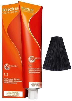 Kраска для волос Kadus Professional Demi-Permanent Color, черный цв., 2/0, 60 мл