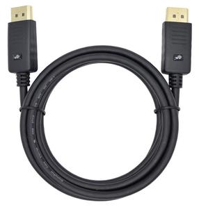 Vads TB DisplayPort / DisplayPort Display port male, Display port male, 1.8 m, melna krās.