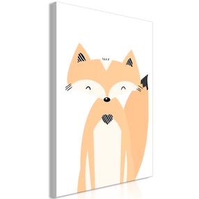 Reproduktsioon Artgeist Happy Fox MDF02, 20 cm x 30 cm