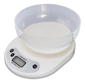 Электронные кухонные весы Esperanza Coconut, белый цв.