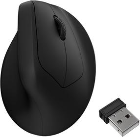 Belaidė žaidimų pelė Keychron M5 Wireless M5-A23, bluetooth / usb / 2.4ghz, juoda sp.