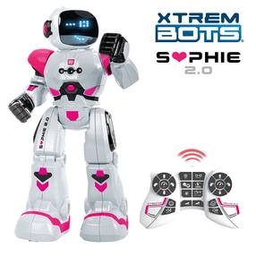 Игрушечный робот Xtrem Bots Interactive Sophie 2.0 XT3803288, белый цв./розовый цв.