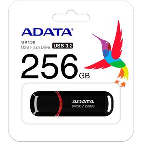 USB mälupulk Adata UV150 852337, must v., 256 GB