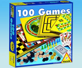 Настольная игра Piatnik 100 Games 780196LV, LV RUS