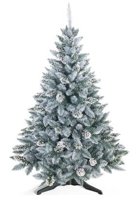 Dirbtinė Kalėdų eglutė apsnigta Homede Pearl, 180 cm, su stovu