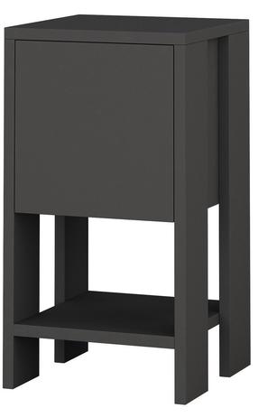 Ночной столик Kalune Design Ema 776HMS3420, антрацитовый цв., 55 см x 30 см x 30 см