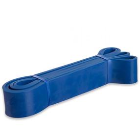 Эспандер для растягивания Power Band, 208 см x 6.4 см x 0.45 см, синий цв.