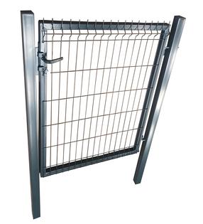 Segmenttäidisega väike värav Garden Center RAL7016, 100 cm x 123 cm, hall v.