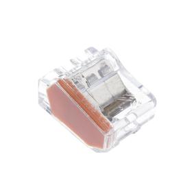 Клеммная колодка Pawbol E.4181K-5, 3 x 2.5 mm², прозрачный цв./oранжевый цв., 5 шт.