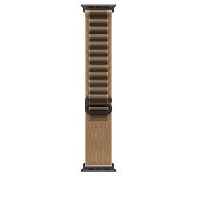 Pulksteņa siksniņa Apple Alpine Loop, 49 mm Small, titanium black krās./desert krās.