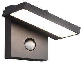 Sieninis lauko šviestuvas Trio Horton, 8W, LED, IP54, antracito sp., 15 cm x 12 cm