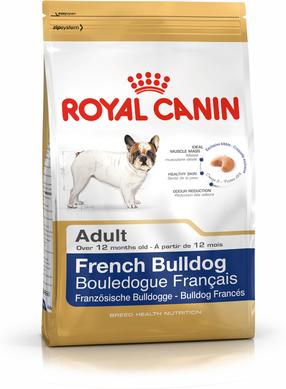 Сухой корм для собак Royal Canin Bulldog, курица/свинина, 1.5 кг