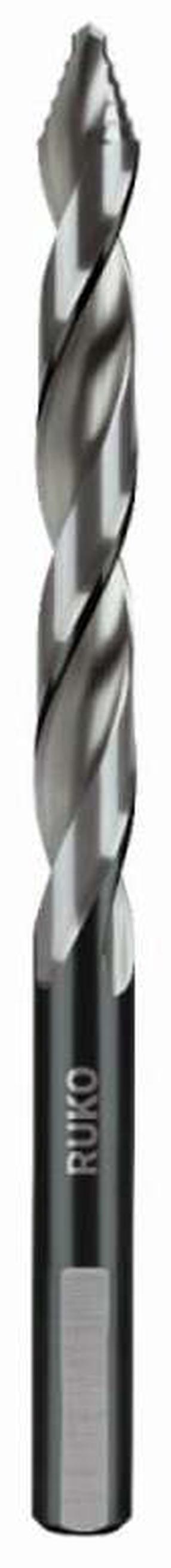 Grąžtas Ruko Flowstep 259102, universalus, hss, cilindrinis, 10.2 mm x 13.3 cm