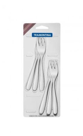 Šakutė Tramontina, nerūdijantysis plienas, 6 vnt.