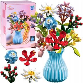 Конструктор Flowers ZA5891, 699 шт., многоцветный