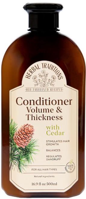 Plaukų kondicionierius Herbal Traditions Volume & Thickness With Cedar, 500 ml